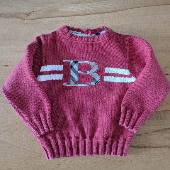 Burberry Other - Baby Boy Burberry Knit Crewneck Sweater 12 months